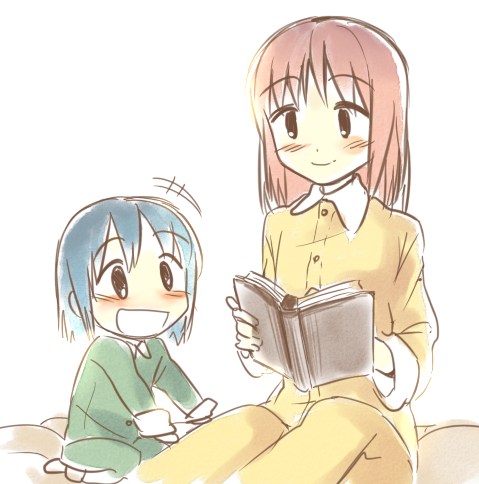 kaname madoka and miki sayaka (mahou shoujo madoka magica) drawn by dddoochi1