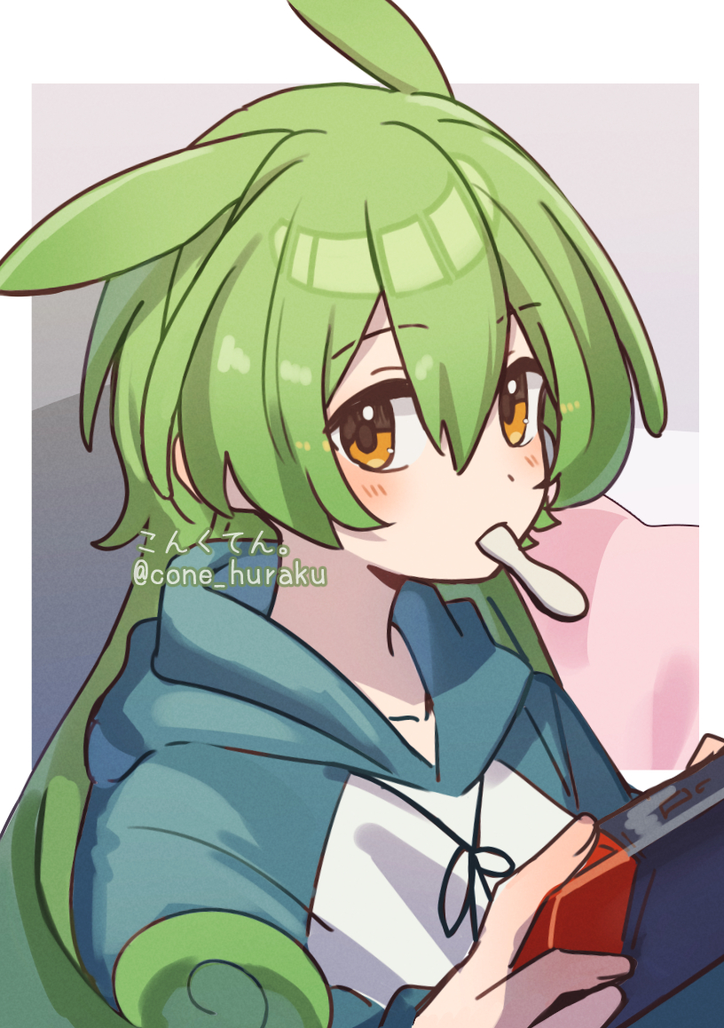 zundamon (voicevox) drawn by corn_kuten