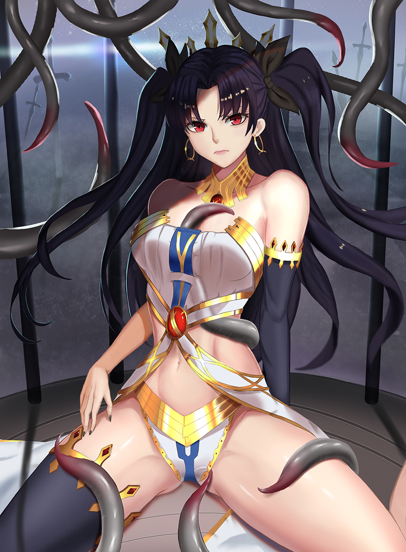 ishtar (fate and 1 more) drawn by cyicheng