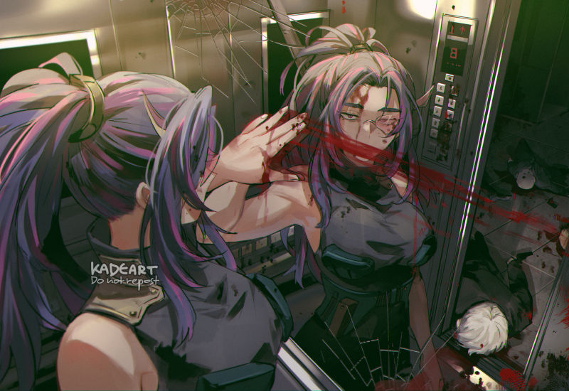 lady nagant (boku no hero academia) drawn by kadeart