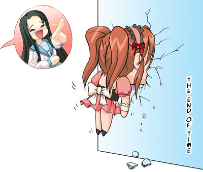 asahina mikuru and tsuruya (suzumiya haruhi no yuuutsu) drawn by noritama_(gozen)