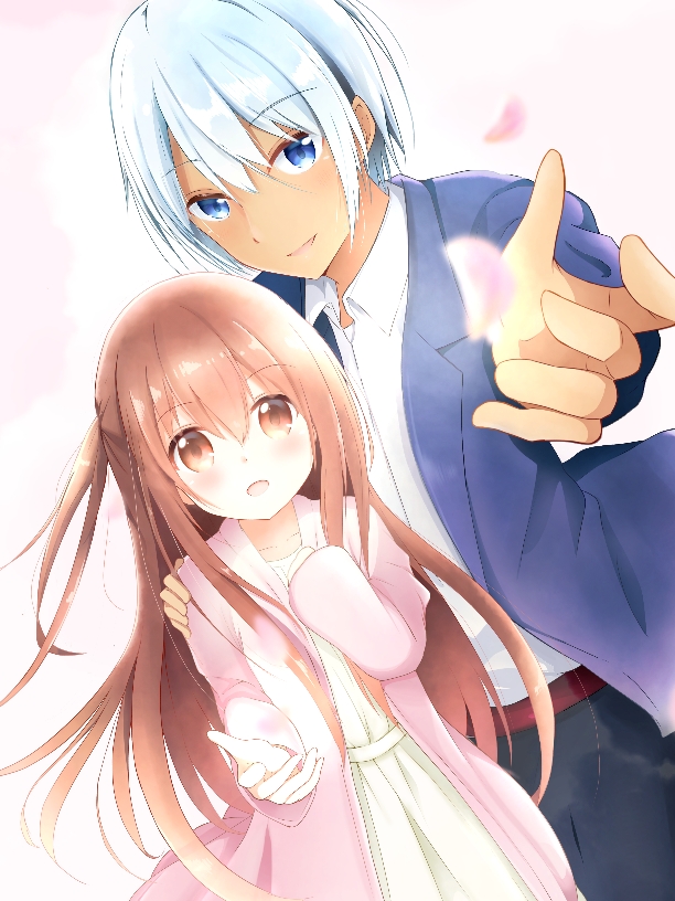 kiyono hiyori and akeshima tsukimi (original) drawn by tacchan_(tattyan91031)