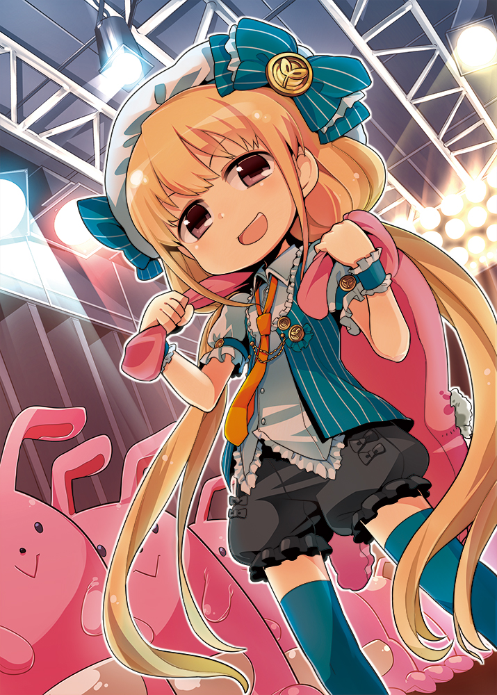 futaba anzu (idolmaster and 1 more) drawn by hitsuji_bako