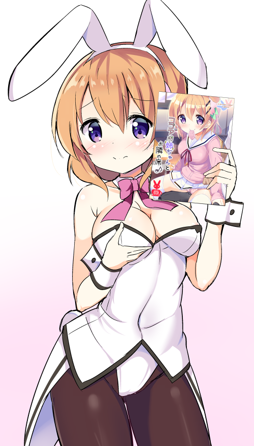 hoto cocoa (gochuumon wa usagi desu ka?) drawn by kurou_(quadruple_zero)