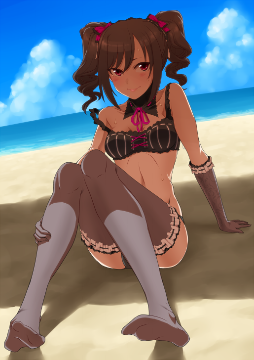 kanzaki ranko (idolmaster and 1 more) drawn by rison