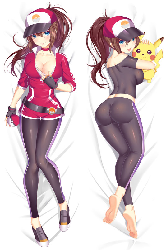 pikachu and female protagonist (pokemon and 1 more)