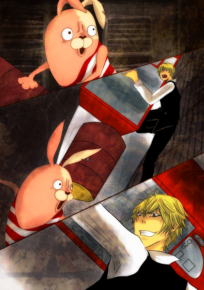 heiwajima shizuo and kirenenko (durarara!! and 1 more) drawn by nendo_jin