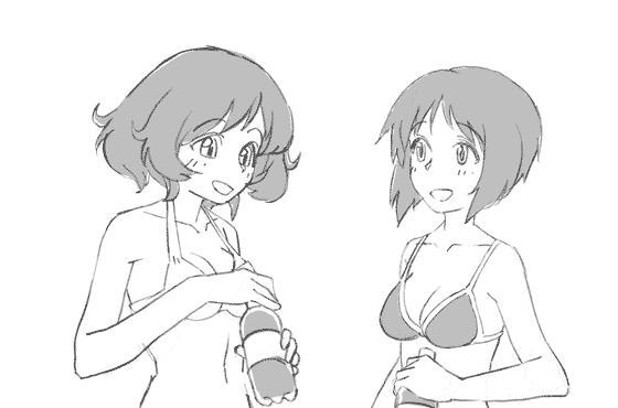 nishizumi miho and akiyama yukari (girls und panzer) drawn by menkata
