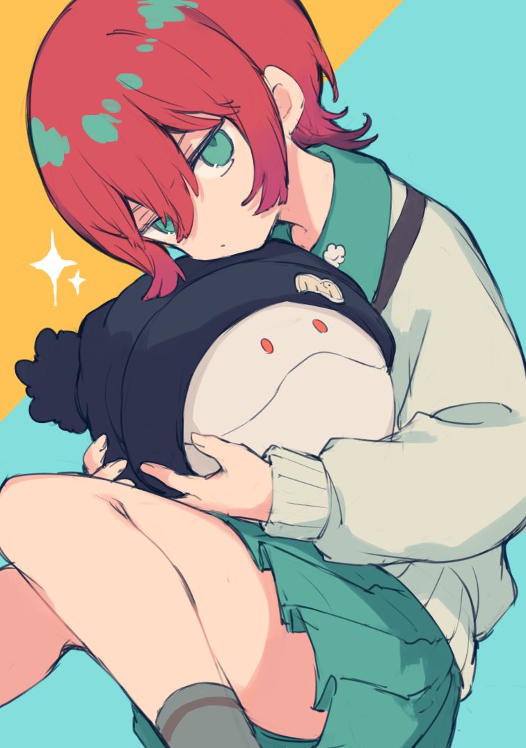 amate yuzuriha and haro (gundam and 1 more) drawn by tamaki_iori
