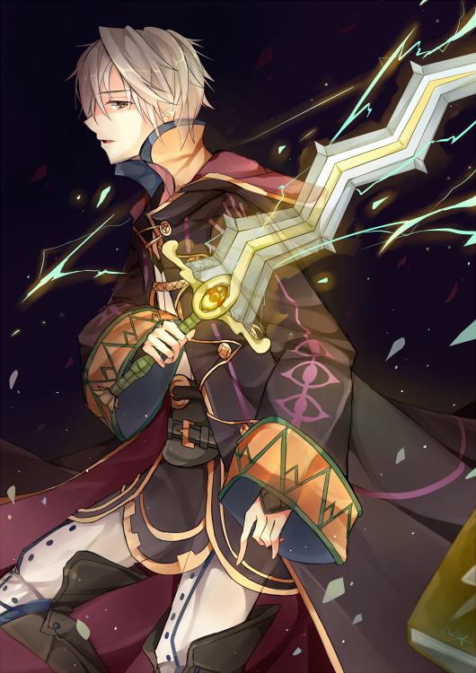 male robin (fire emblem and 1 more) drawn by camiruchi