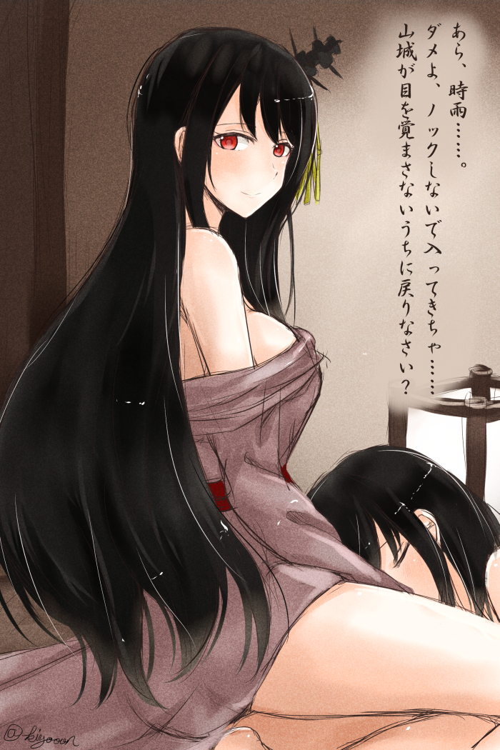 yamashiro and fusou (kantai collection) drawn by kiyonaka_rei