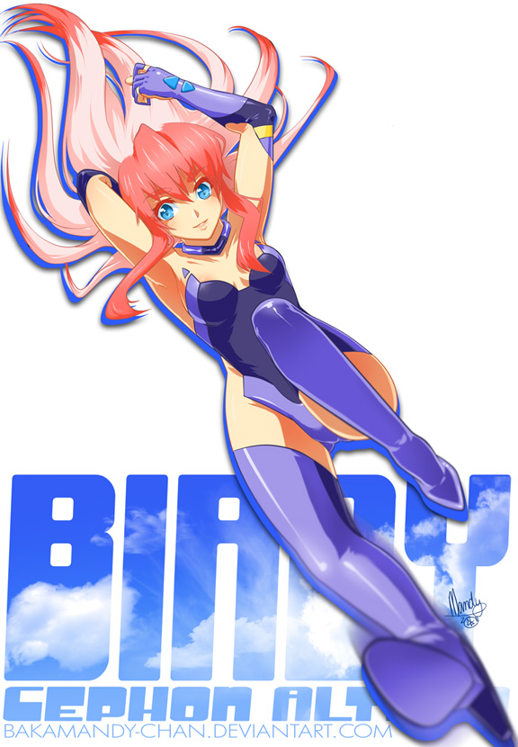 birdy cephon altera (tetsuwan birdy) drawn by baka_mandy