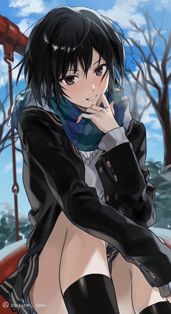 nanasaki ai (amagami) drawn by nori_(oonori_san)