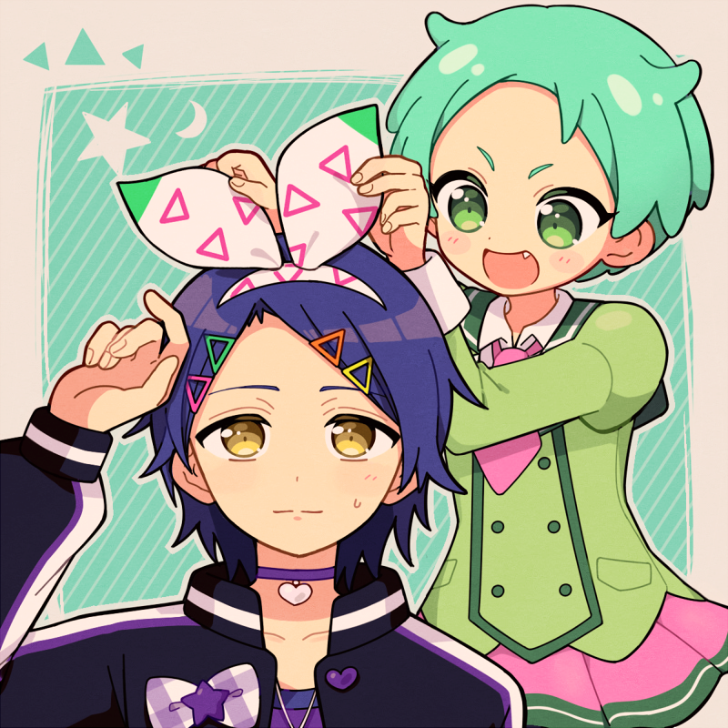 nijiiro nino and takase koyoi (pretty series and 2 more) drawn by 5.5