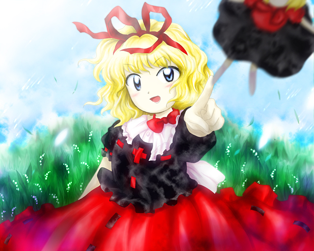 medicine melancholy and su-san (touhou) drawn by medinki