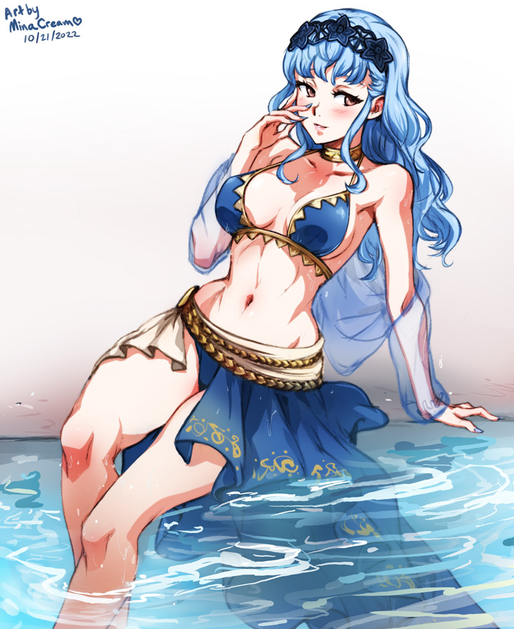 marianne von edmund (fire emblem and 3 more) drawn by mina_cream