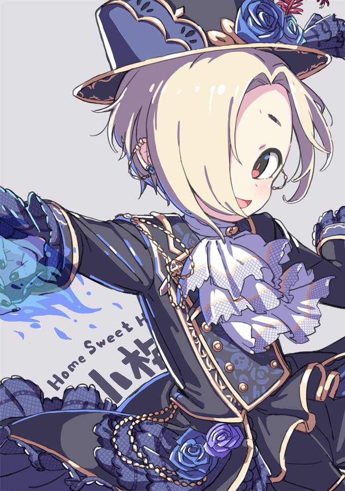 shirasaka koume (idolmaster and 2 more) drawn by kuresuku_(lessons)