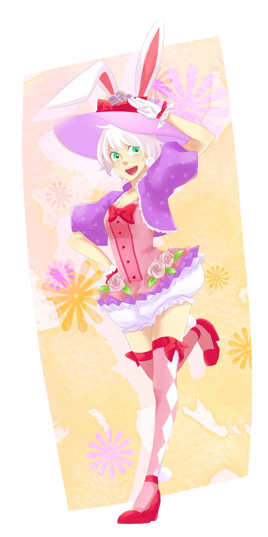 end bunny (disneyland and 1 more) drawn by iconny