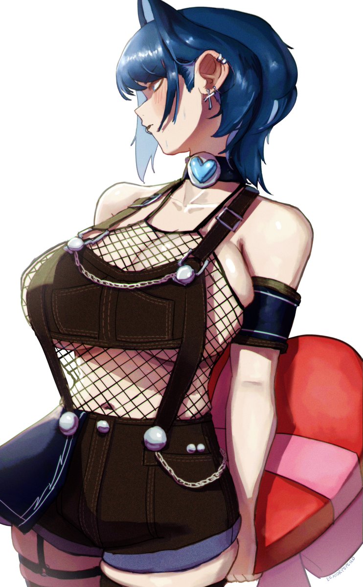 ouro kronii (hololive and 1 more) drawn by erasorpepero