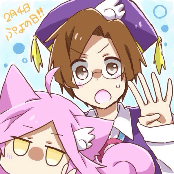 klug and raffina (puyopuyo and 1 more) drawn by matsu_(sekaowaoneok)