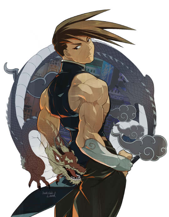 yang lee (street fighter and 1 more) drawn by osanpogakari