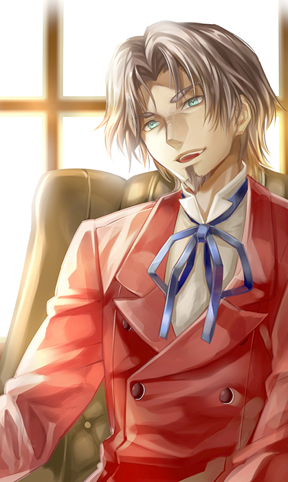 tohsaka tokiomi (fate and 1 more) drawn by maccyman