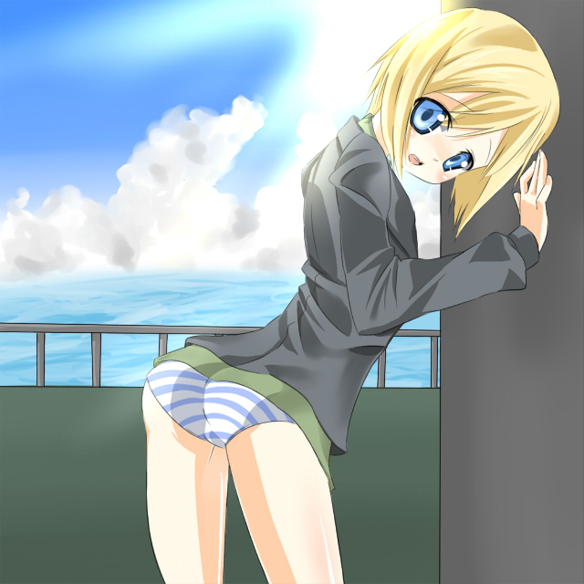 erica hartmann (world witches series and 1 more) drawn by murazou_(mugenloop)