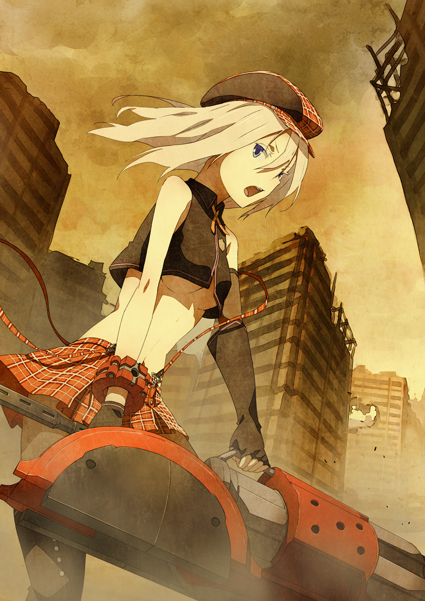 alisa ilinichina amiella (god eater and 1 more) drawn by houru