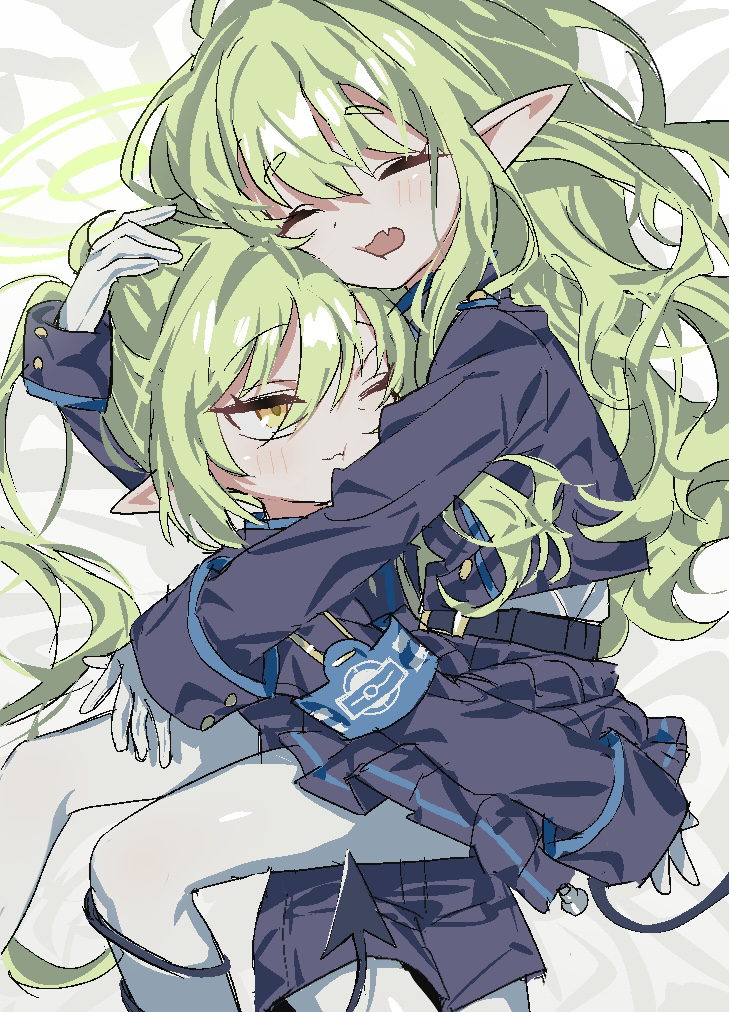 hikari and nozomi (blue archive) drawn by hara_(user_hwax5447)