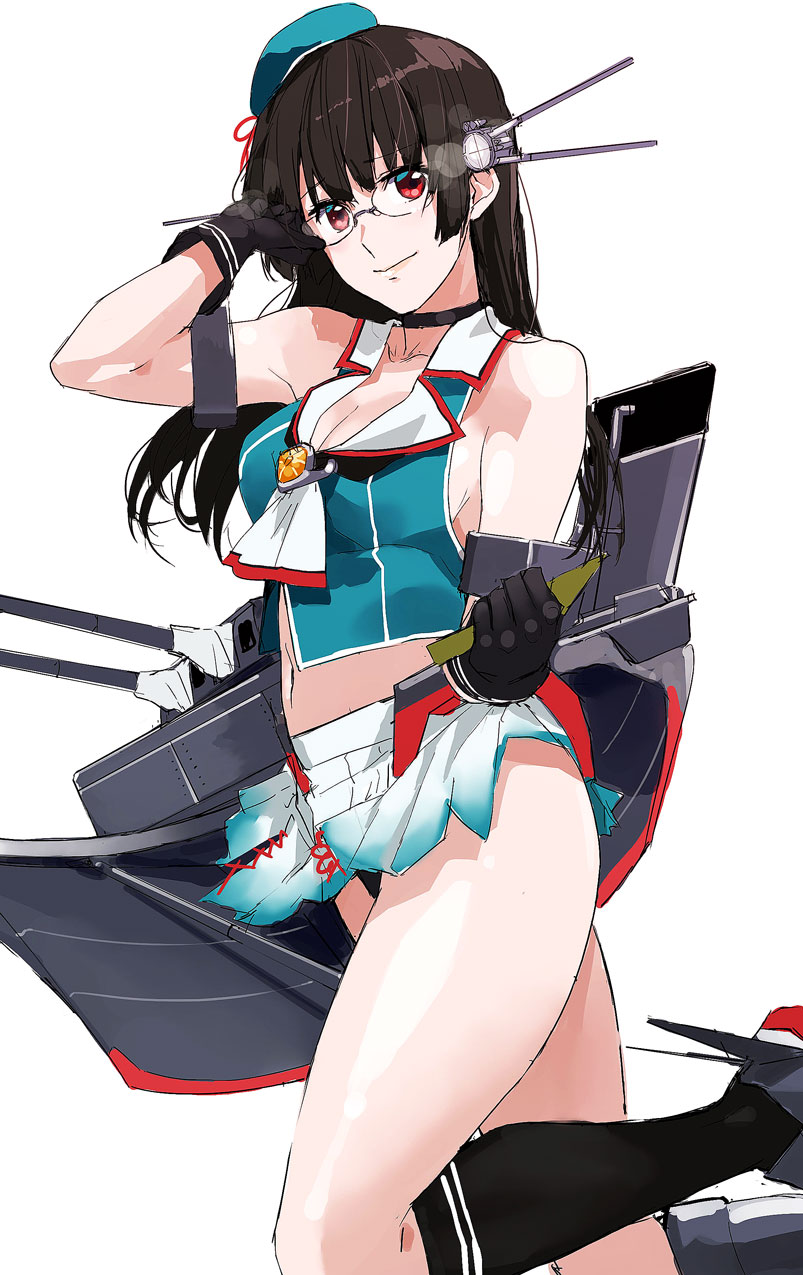 choukai and choukai kai ni (kantai collection) drawn by ruuto_(sorufu)