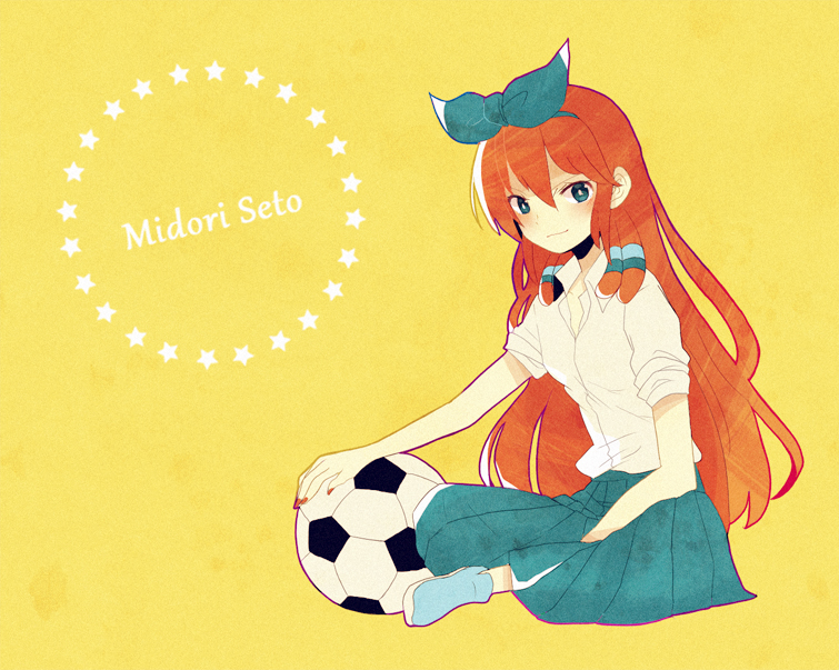 seto midori (inazuma eleven and 1 more) drawn by karan_koron