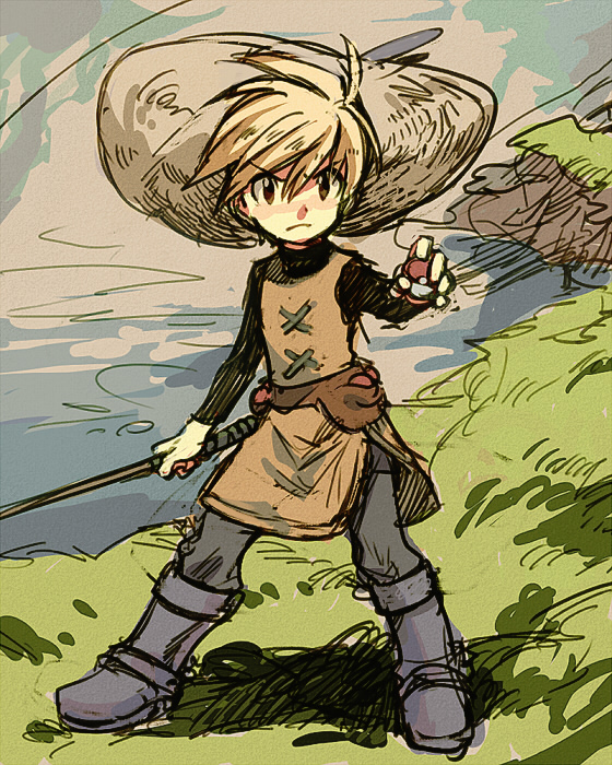 yellow (pokemon and 1 more) drawn by aoki_(fumomo)