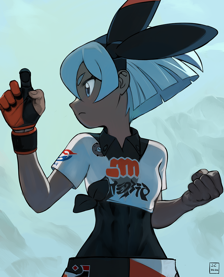 bea (pokemon and 1 more) drawn by overlord_jc
