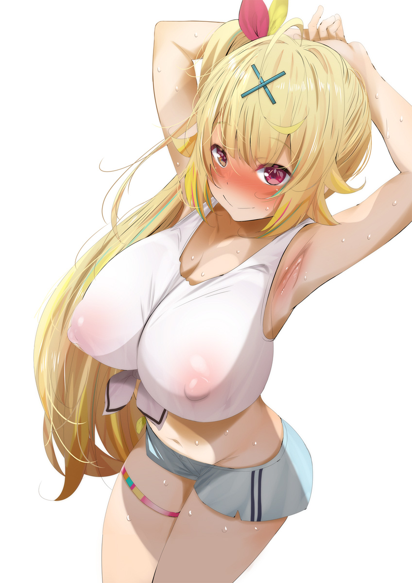 hoshikawa sara (nijisanji) drawn by fumihiko_(fu_mihi_ko)