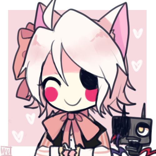 mangle (five nights at freddy's and 1 more) drawn by lulu-999