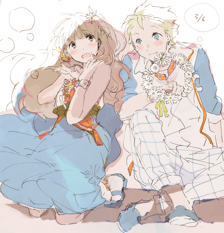 tachibana chizuru and satou masaki (kimi to boku) drawn by roku_(tsua-kihuyu)