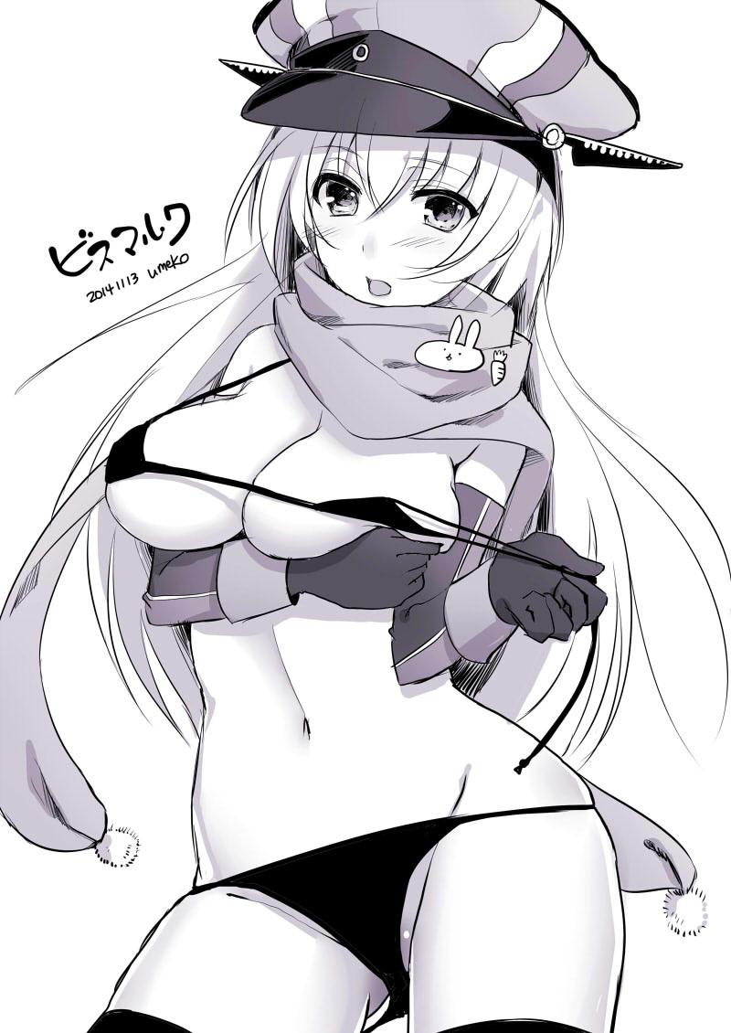 bismarck (kantai collection) drawn by umeko_(koori_ume)