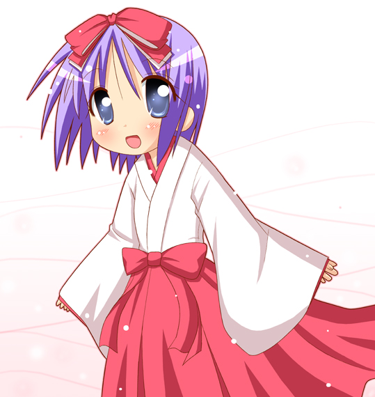 hiiragi tsukasa (lucky star) drawn by minami_(colorful_palette)