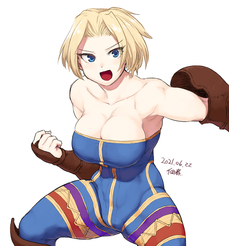 monk (final fantasy and 1 more) drawn by tsukudani_(coke-buta)
