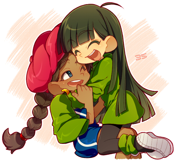 numbuh 3 and numbuh 5 (codename: kids next door) drawn by kiri_futoshi