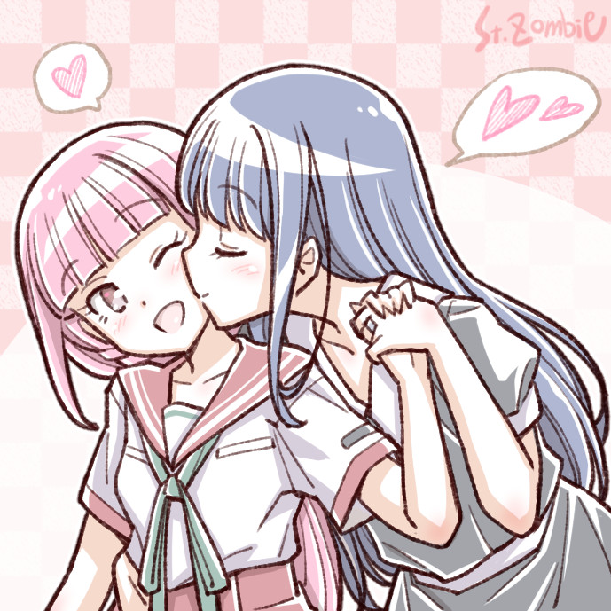 tamaki iroha and nanami yachiyo (mahou shoujo madoka magica and 1 more) drawn by studiozombie