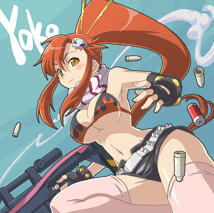 yoko littner (tengen toppa gurren lagann) drawn by haganemaru_kennosuke