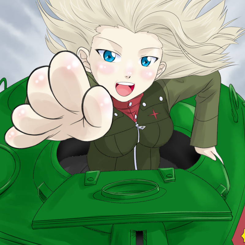 clara (girls und panzer) drawn by t_jiroo_(ringofriend)