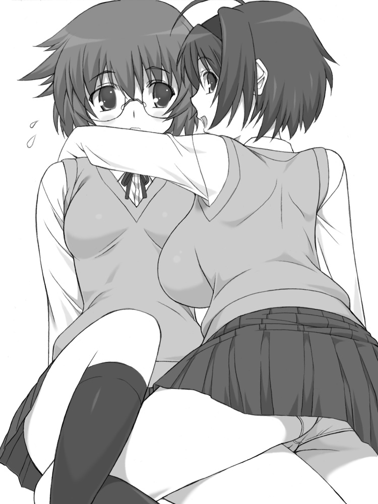 yoshioka chie and yamada michiru (to heart and 2 more) drawn by shichimenchou