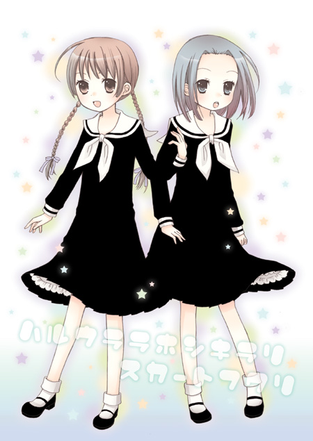 shimazu yoshino and arima nana (maria-sama ga miteru) drawn by chisa-ko