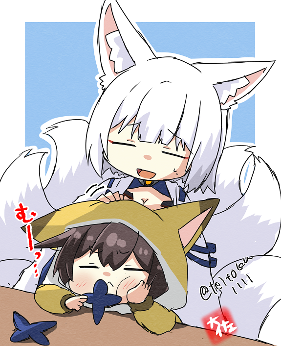 kaga (kantai collection and 1 more) drawn by taisa_(kari)