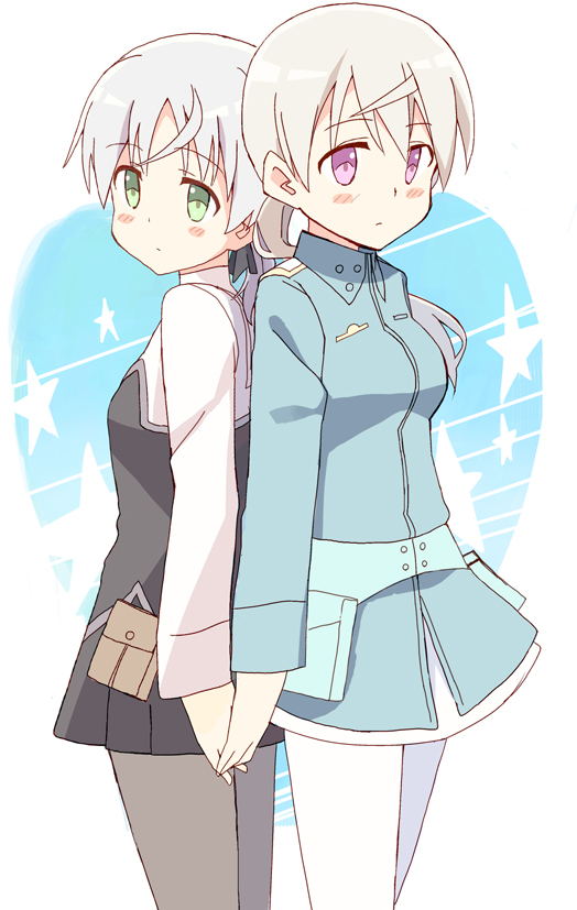 sanya v. litvyak and eila ilmatar juutilainen (world witches series and 1 more) drawn by glastonbury1966
