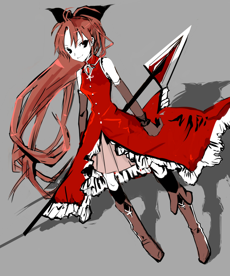 sakura kyoko (mahou shoujo madoka magica) drawn by kol49