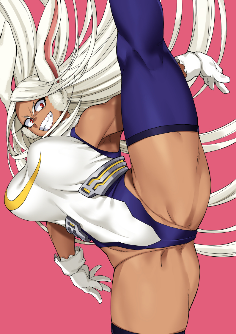 mirko (boku no hero academia) drawn by bnc_(bunshi)