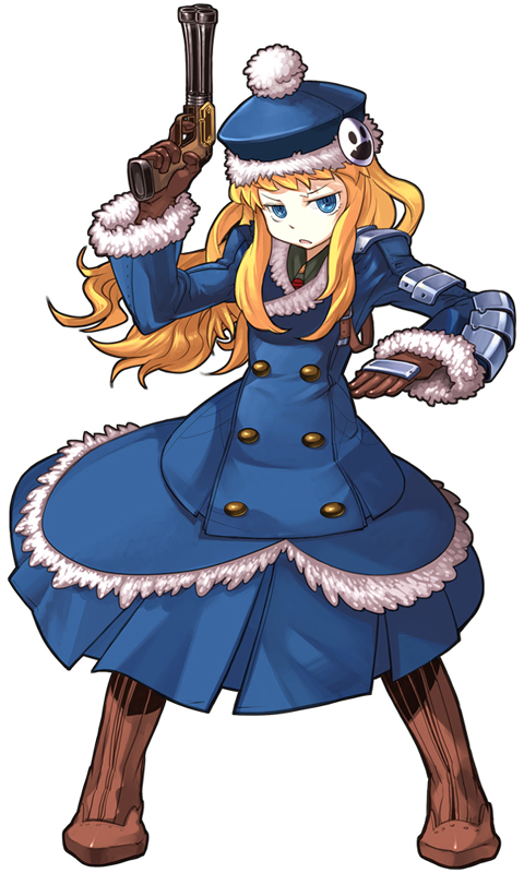 jack frost, gunner, and gunner 2 (sekaiju no meikyuu and 1 more) drawn by masn_(moxi)
